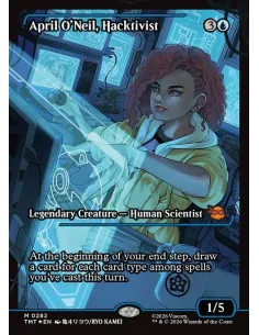 April O'Neil, Hacktivist - Foil