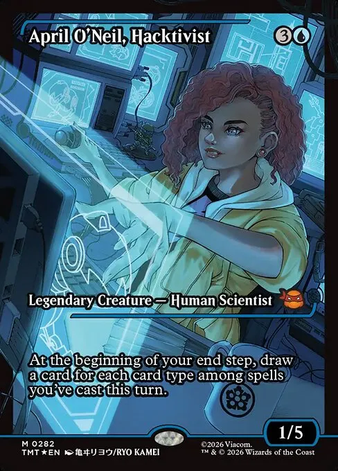 April O'Neil, Hacktivist - Foil