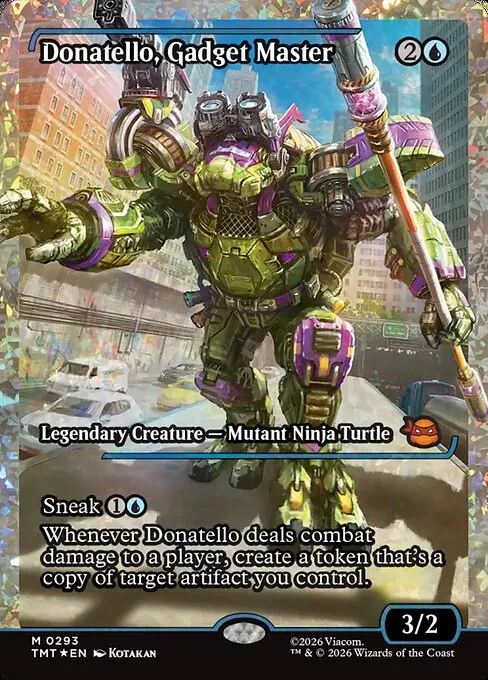 Donatello, Gadget Master - Foil