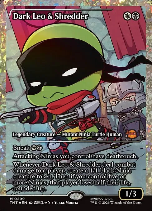 Dark Leo & Shredder - Foil