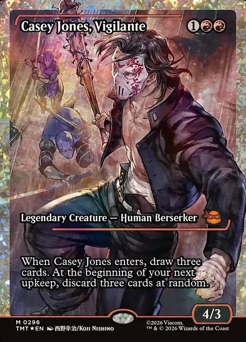 Casey Jones, Vigilante - Foil