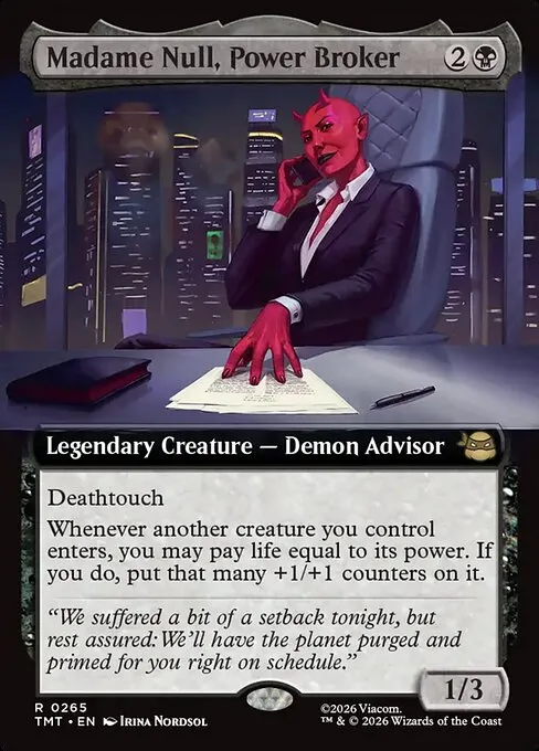 Madame Null, Power Broker - Foil
