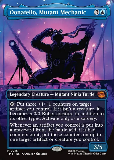 Donatello, Mutant Mechanic - Foil