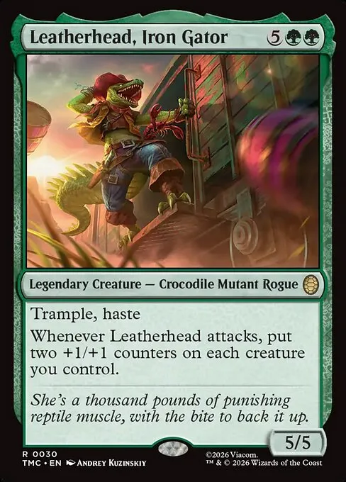 Leatherhead, Iron Gator - Foil