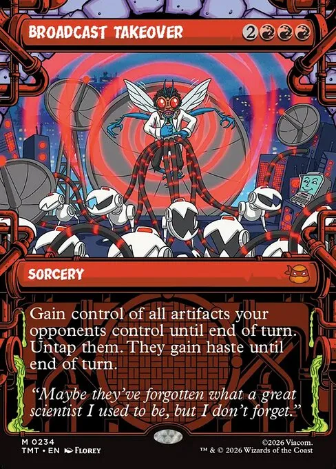 Broadcast Takeover - Foil