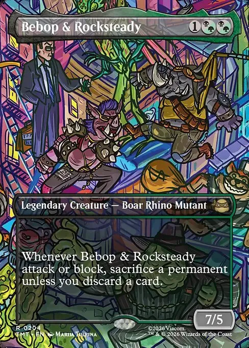 Bebop & Rocksteady - Foil