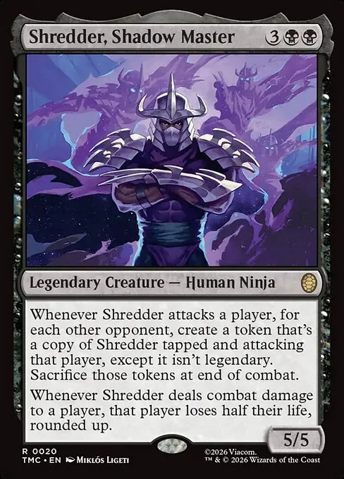 Shredder, Shadow Master - Foil