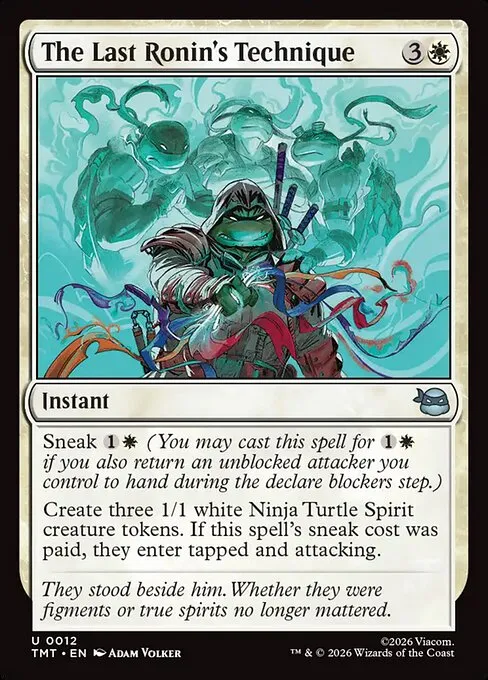 The Last Ronin's Technique - Foil