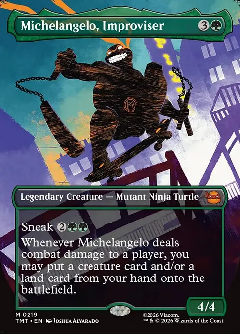 Michelangelo, Improviser - Foil