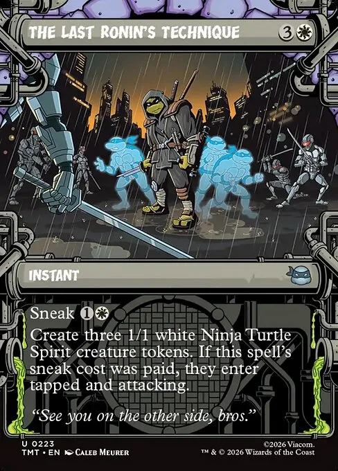 The Last Ronin's Technique - Foil