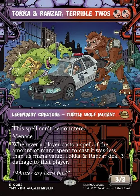 Tokka & Rahzar, Terrible Twos - Foil