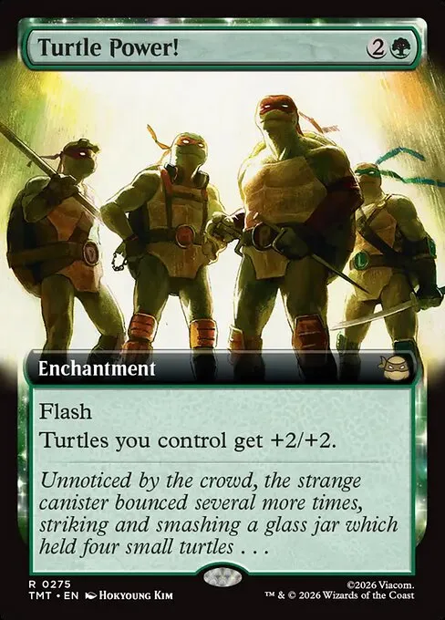 Turtle Power! - Foil