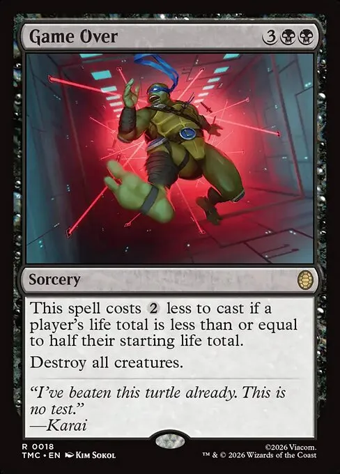 Game Over - Foil