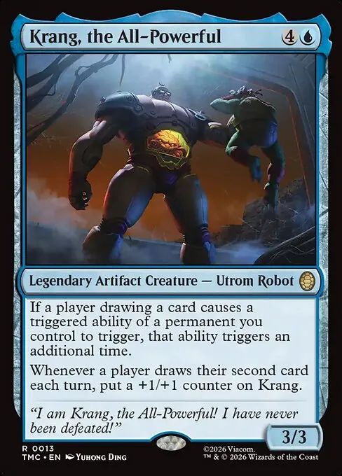 Krang, the All-Powerful - Foil
