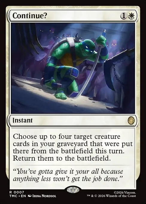 Continue? - Foil