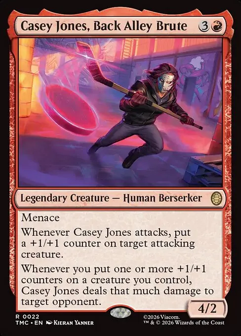 Casey Jones, Back Alley Brute - Foil