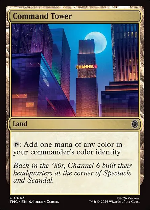 Command Tower - Foil