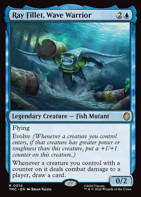 Ray Fillet, Wave Warrior - Foil