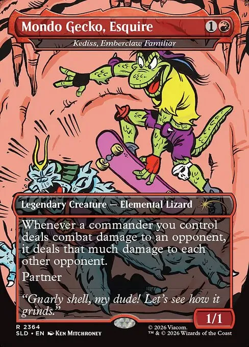 Kediss, Emberclaw Familiar - Foil