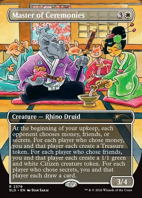 Master of Ceremonies - Foil