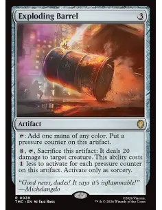 Exploding Barrel - Foil