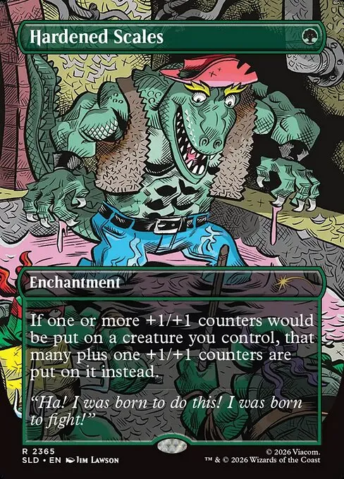 Hardened Scales - Foil
