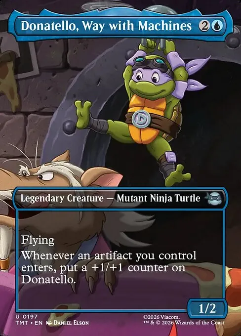 Donatello, Way with Machines - Foil