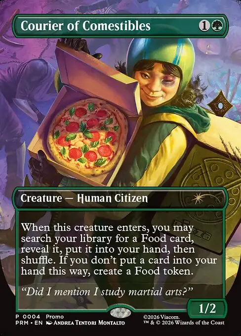 Courier of Comestibles - Foil