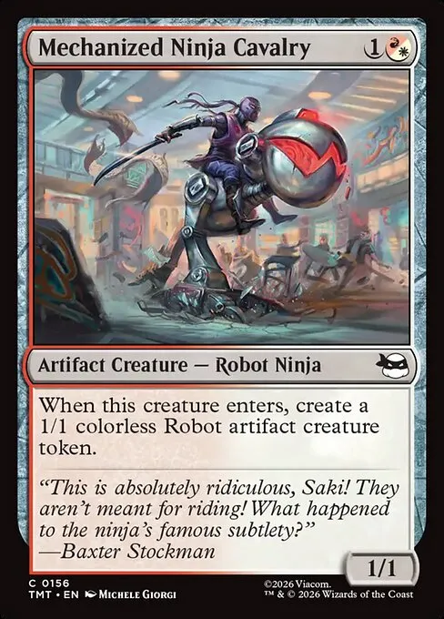 Mechanized Ninja Cavalry