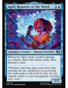 April, Reporter of the Weird - Foil