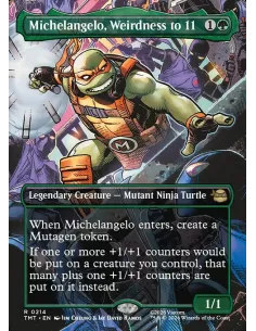 Michelangelo, Weirdness to 11