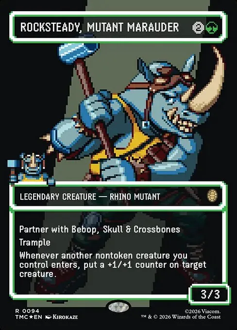 Rocksteady, Mutant Marauder - Foil