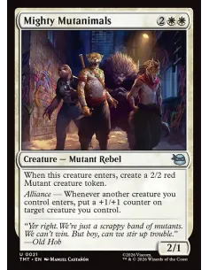Mighty Mutanimals - Foil