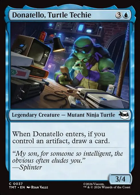 Donatello, Turtle Techie - Foil