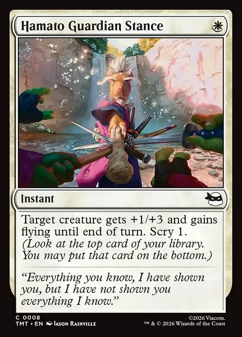 Hamato Guardian Stance - Foil