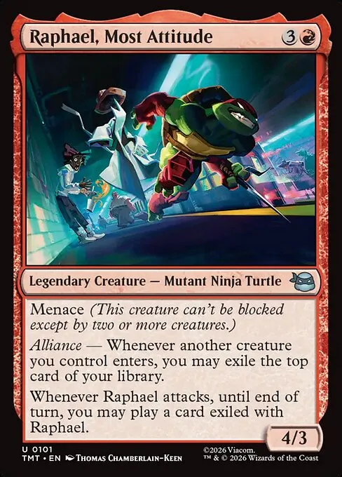 Raphael, Most Attitude - Foil
