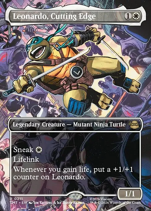 Leonardo, Cutting Edge - Foil