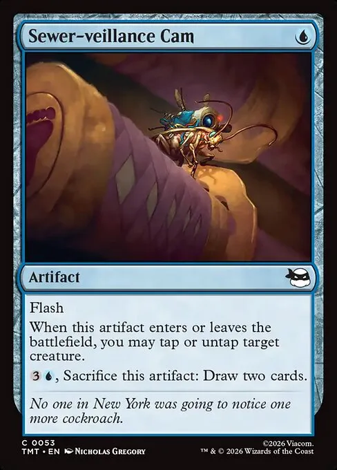 Sewer-veillance Cam - Foil