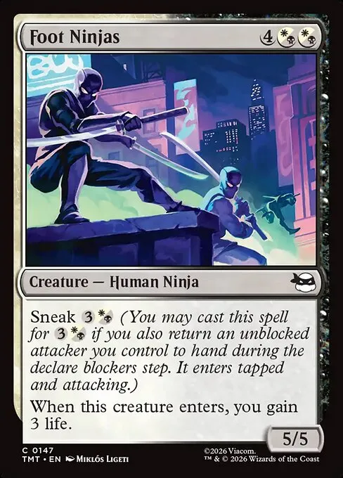 Foot Ninjas - Foil