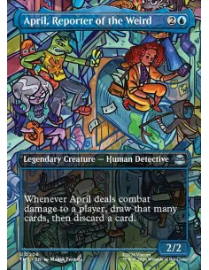 April, Reporter of the Weird - Foil
