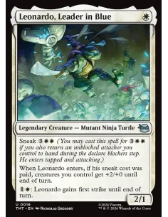 Leonardo, Leader in Blue