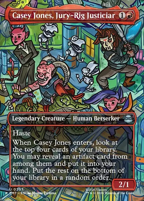 Casey Jones, Jury-Rig Justiciar - Foil