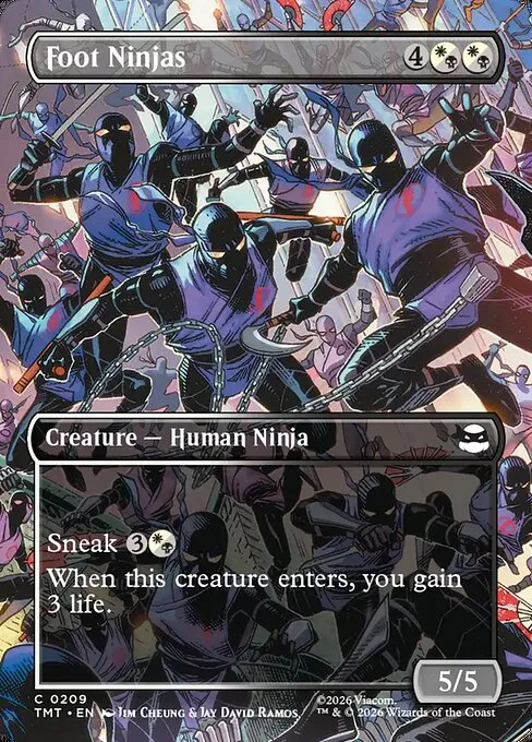 Foot Ninjas - Foil