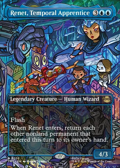 Renet, Temporal Apprentice - Foil