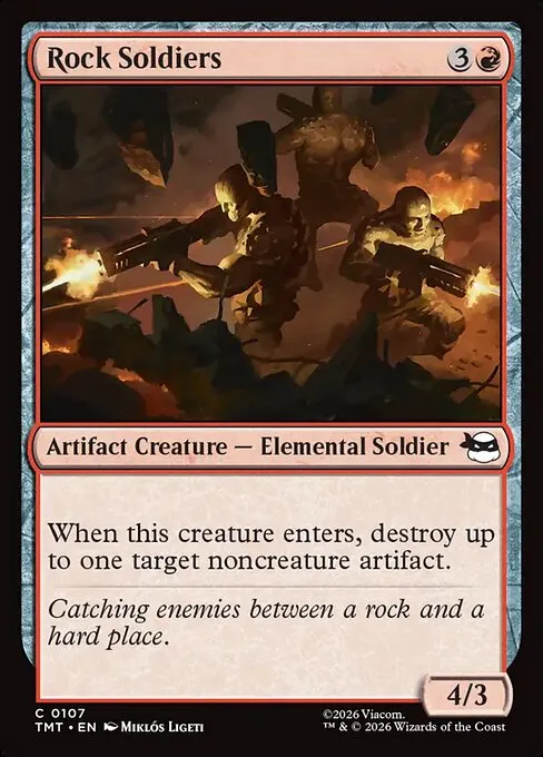 Rock Soldiers - Foil
