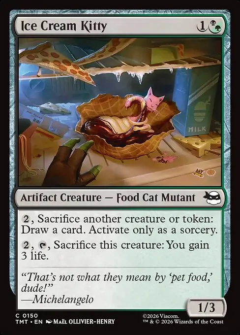 Ice Cream Kitty - Foil