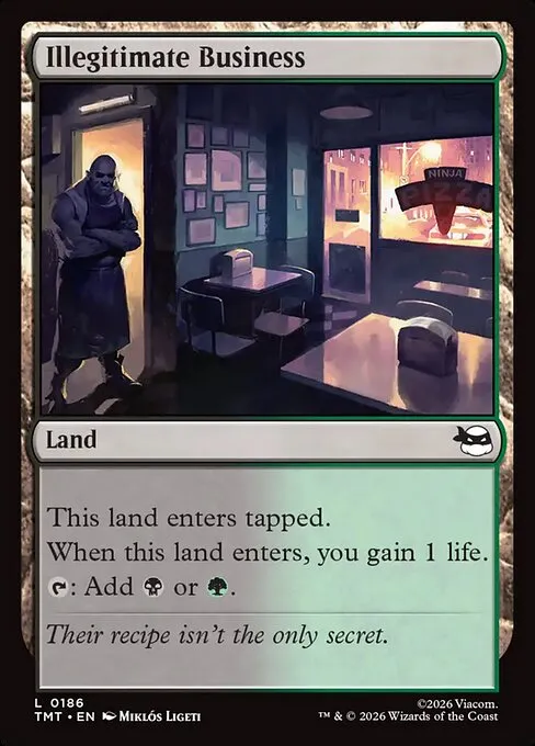 Illegitimate Business - Foil