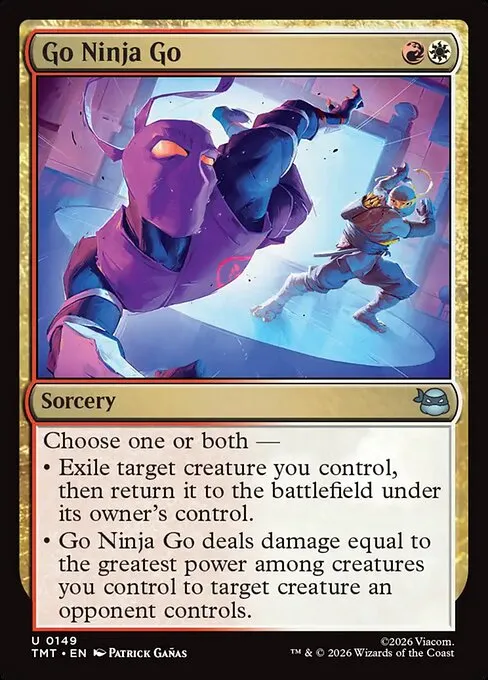 Go Ninja Go - Foil