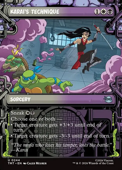 Karai's Technique - Foil