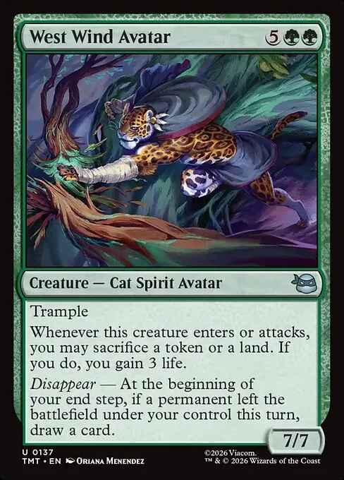 West Wind Avatar - Foil